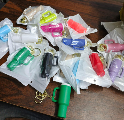 Tumblers key chain