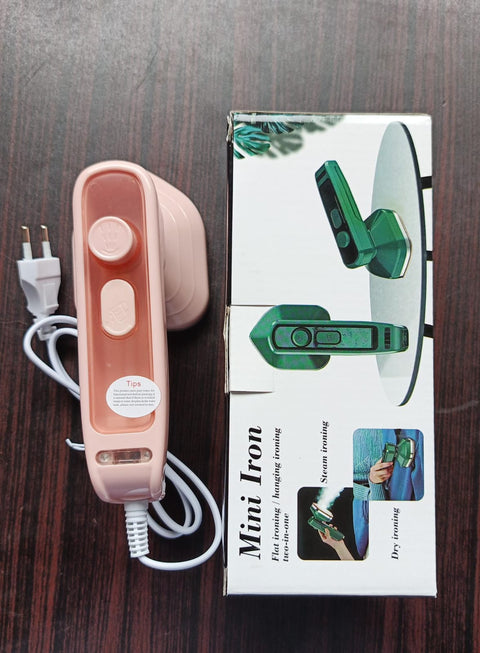 Mini steam iron