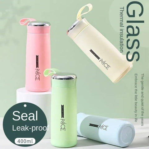 400ml Nice Glass water bottle