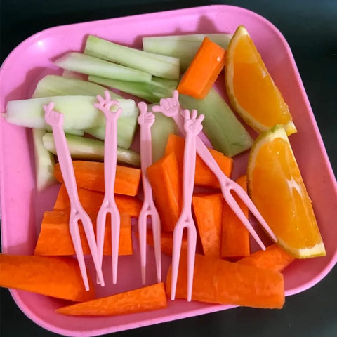 Fruit forks for kids